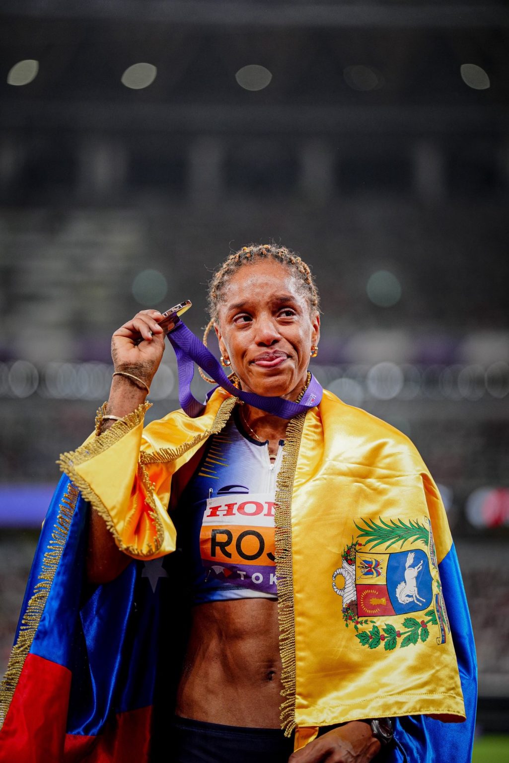 Youlimar Rojas Yulimar Rojas en su regreso se queda con el bronce del Mundial de ...